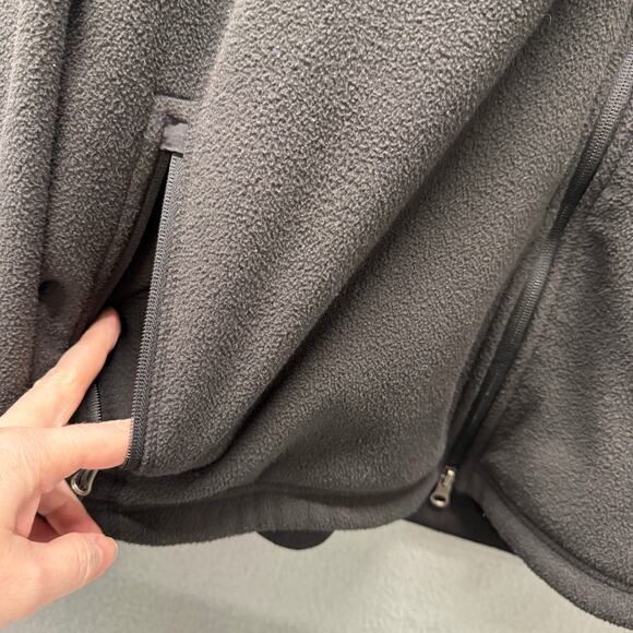 West Marine Skipper Jacket Mens XXL 2XL Black Full Zip Fleece + Pockets - Picture 6 of 7